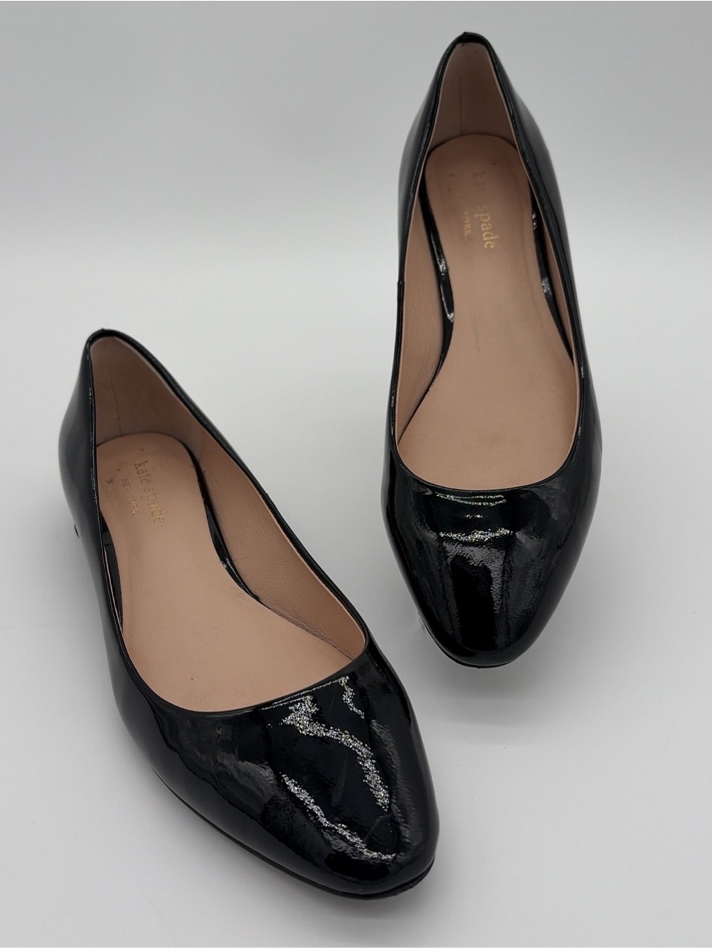KATE SPADE New York Shoes Leather Dress Black Fallyn Skimmer Ballet Flat Kitten